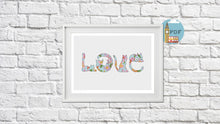 Load image into Gallery viewer, Love Cats Cross Stitch Pattern
