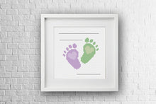 Load image into Gallery viewer, Personalised Baby cross stitch pattern
