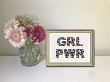 Load image into Gallery viewer, Girl Power Cross Stitch Pattern

