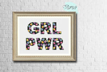 Load image into Gallery viewer, Girl Power Cross Stitch Pattern
