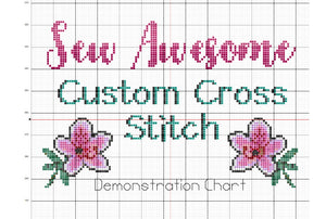 Modern Blackwork Cross Stitch Patterns - Set of 3